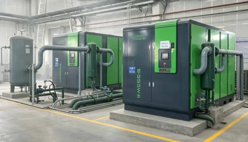 Energy-saving Retrofit Case: Cape CCCLV kW Screw Air Compressors Auxilium a Zinc Company Consequi de XXX% Energy PECULIUM