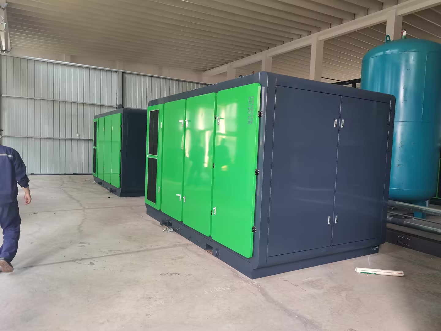 Gravis-Officium continua operatio PM VSD low Pressure Single-scenicis stupra Air Compressor