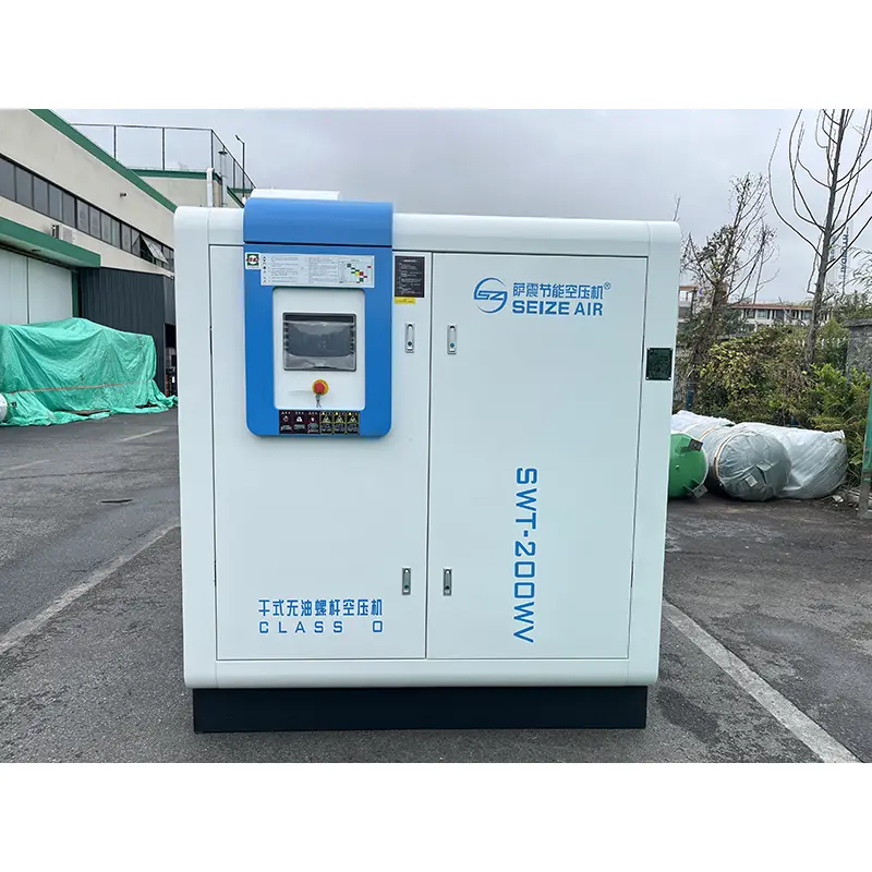 Sustenta et Stabilis PM VSD arida Olei Free Screw Air Compressor Sustenta et Stabilis PM VSD arida Olei Free Screw Air Compressor